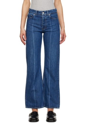 OUR LEGACY Blue Crease Jeans