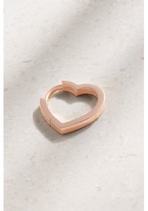 Repossi - Antifer Heart Small 18-karat Rose Gold Single Earring - One size