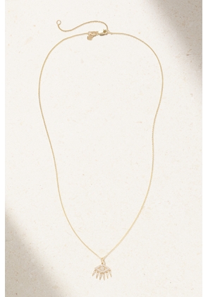 Sydney Evan - Evil Eye 14-karat Gold Diamond Necklace - One size