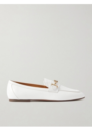 Tod's - Textured-leather Loafers - Off-white - IT34,IT34.5,IT35,IT36,IT36.5,IT37,IT37.5,IT38,IT38.5,IT39,IT39.5,IT40,IT40.5,IT41,IT41.5,IT42