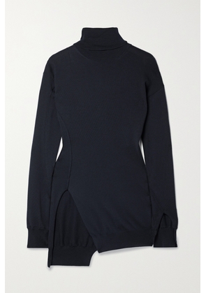 The Row - Nomi Cashmere Turtleneck Sweater - Blue - x small,small,medium,large,x large