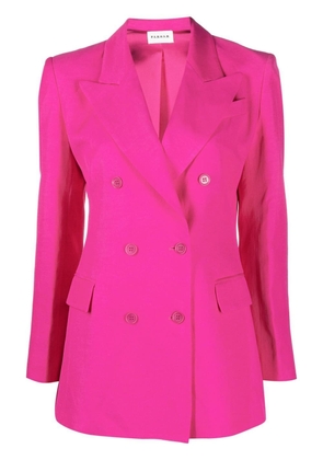 P.A.R.O.S.H. double-breasted blazer - Pink