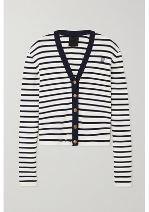 Givenchy - Striped Cotton Cardigan - White - x small,small,medium,large,x large