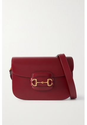 Gucci - Horsebit 1955 Textured-leather Shoulder Bag - One size