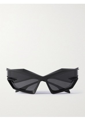 Givenchy - Giv Cut Cat-eye Nylon Sunglasses - Black - One size