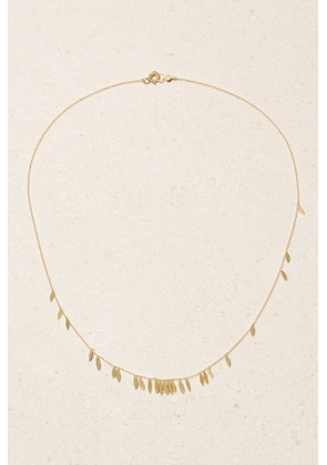 Sia Taylor - Scattered Leaf 18-karat Gold Necklace - One size