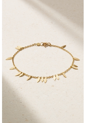 Sia Taylor - Scattered Leaf 18-karat Gold Bracelet - One size