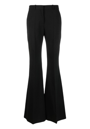 Del Core high-waisted flared trousers - Black