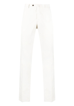 PT Torino slim-cut tailored trousers - Neutrals