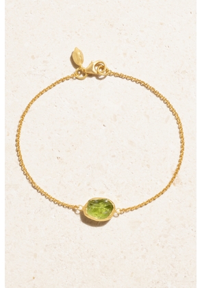 Pippa Small - 18-karat Gold Peridot Bracelet - One size