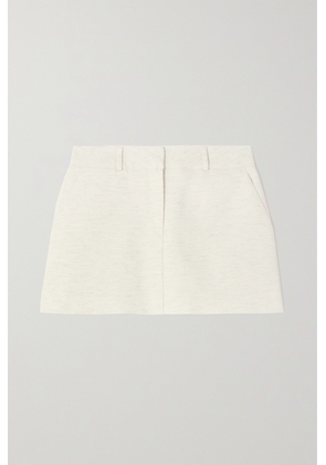 The Frankie Shop - Isle Woven Mini Skirt - Neutrals - x small,small,medium,large,x large