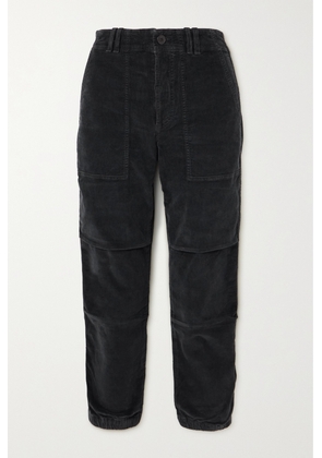 Citizens of Humanity - Agni Cotton-blend Corduroy Tapered Pants - Gray - 23,24,25,26,27,28,29,30,31,32