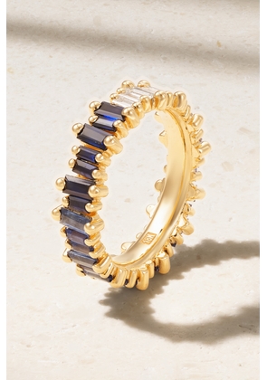 Suzanne Kalan - 18-karat Gold, Sapphire And Diamond Ring - 6,7