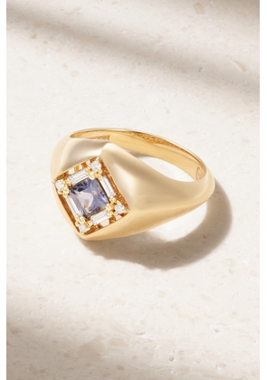 Suzanne Kalan - 18-karat Gold, Sapphire And Diamond Ring - 3,4,5