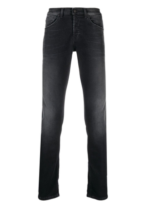 DONDUP low-rise slim-cut jeans - Black