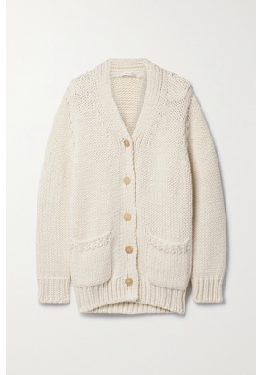 The Row - Evesham Merino Wool Cardigan - Cream - x small,small,medium,large,x large