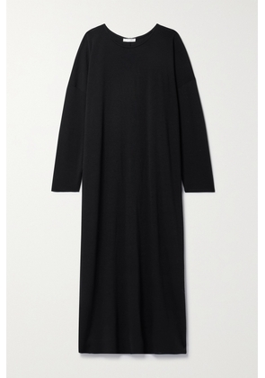 The Row - Sia Cotton Midi Dress - Black - x small,small,medium,large,x large