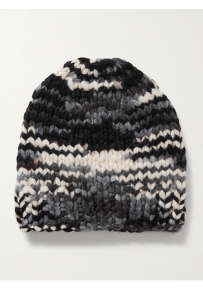 Gabriela Hearst - Townes Space-dyed Cashmere Beanie - Black - One size