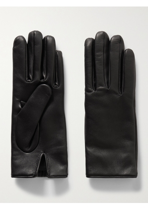 SAINT LAURENT - Leather Gloves - Black - 6.5,7,7.5,8