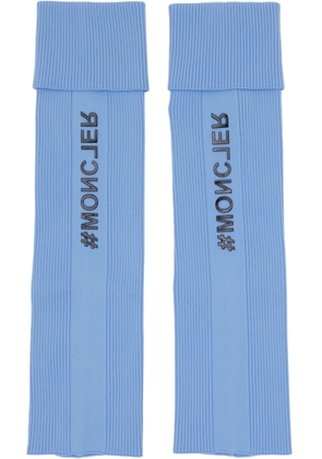 Moncler Grenoble Blue Legwarmer Socks
