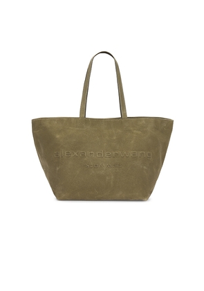 Alexander Wang Punch Tote in Olive.