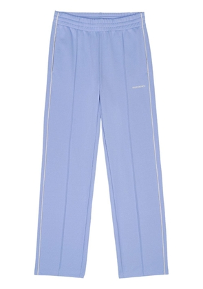 Sporty & Rich embroidered-logo track pants - Blue