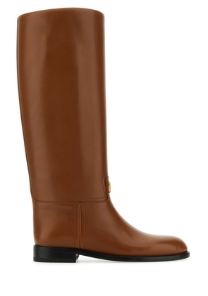 Bally Brown Leather Hollie Boots