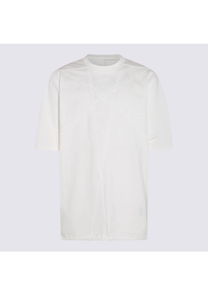 Drkshdw White Cotton T-Shirt