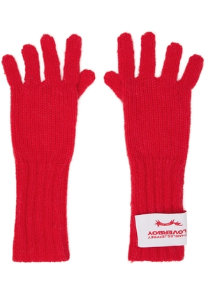 Charles Jeffrey LOVERBOY Red Patch Gloves