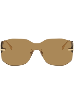 Fendi Gold Fendigraphy Sunglasses