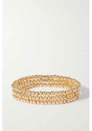 Roxanne Assoulin - Set Of Three Gold-tone Bracelets - One size
