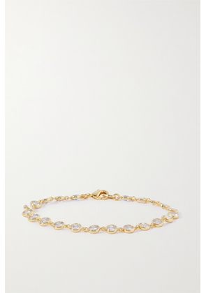Roxanne Assoulin - Gold-tone Cubic Zirconia Bracelet - One size