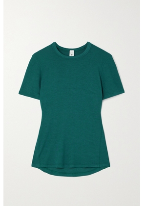 lululemon - Hold Tight Ribbed Modal-blend Jersey T-shirt - Blue - US2,US4,US6,US8,US10,US12,US14,US16,US18