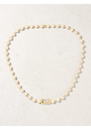 EÉRA - Vita Gold Pearl Chocker - One size