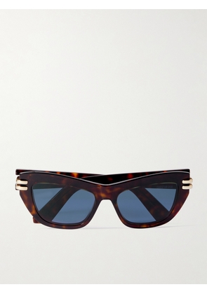 DIOR Eyewear - Cdior B2u Cat-eye Tortoiseshell Acetate Sunglasses - Brown - One size