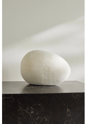 Fourth Street - Egg Limestone Ornament - Off-white - One size