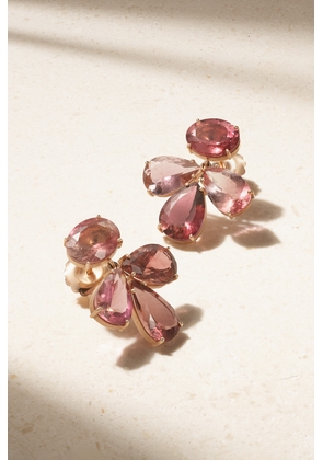 Irene Neuwirth - Gemmy Gem 18-karat Rose Gold Tourmaline Earrings - Pink - One size