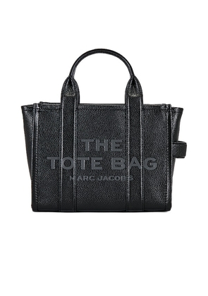 Marc Jacobs The Leather Small Tote Bag in Black.