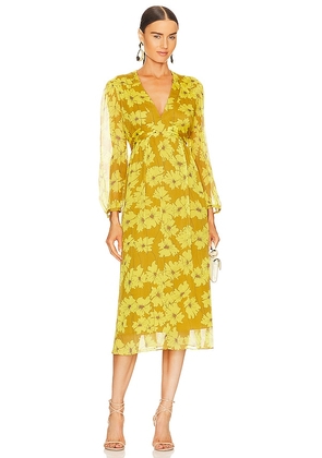 Joie Kaz Dress in Yellow. Size XS.