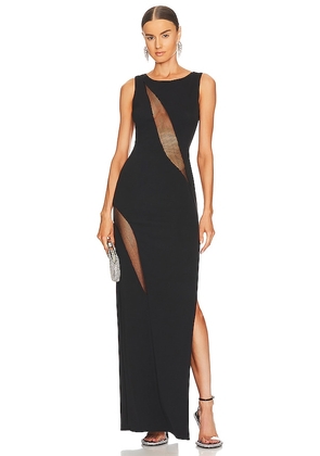 Katie May Mesquite Gown in Black. Size L.