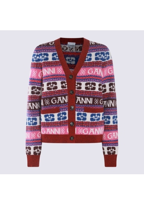 Ganni Multicolor Wool Knitwear