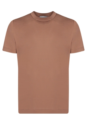 Canali Edges Brown T-Shirt