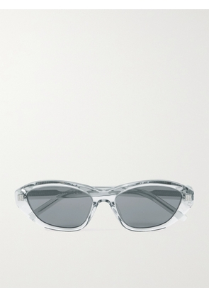 Givenchy - Gvday Cat-eye Acetate Sunglasses - Gray - One size