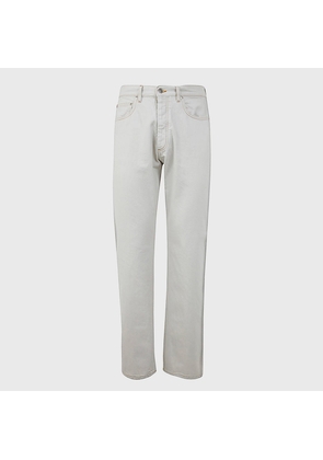 Maison Margiela White Cotton Jeans