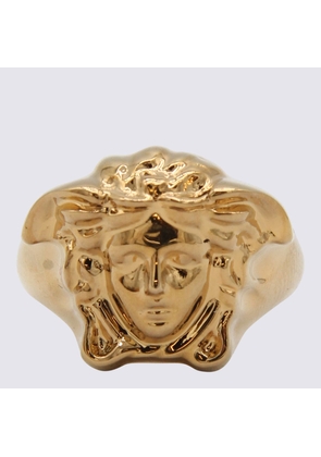 Versace Gold-Tone Brass Ring