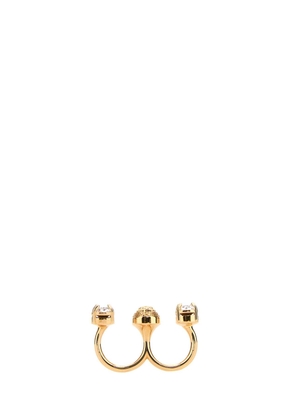 Versace Gold Metal Medusa Ring