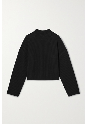 Nili Lotan - Idesia Ribbed Wool Sweater - Black - x small,small,medium,large