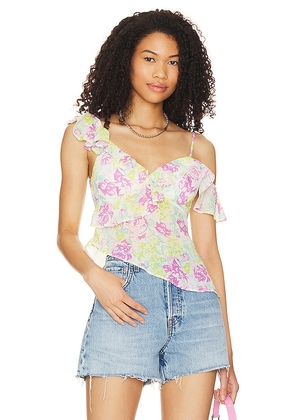 MAJORELLE Summer Top in Pink. Size XS.