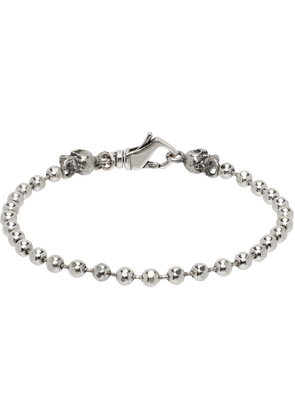 Emanuele Bicocchi Silver Ball Chain Bracelet