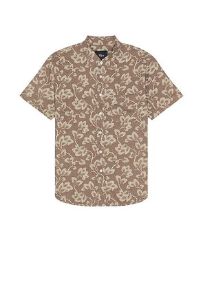 Rails Carson Shirt in Brown. Size XL/1X.